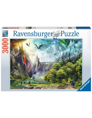 Puzzle règne des dragons 3000p