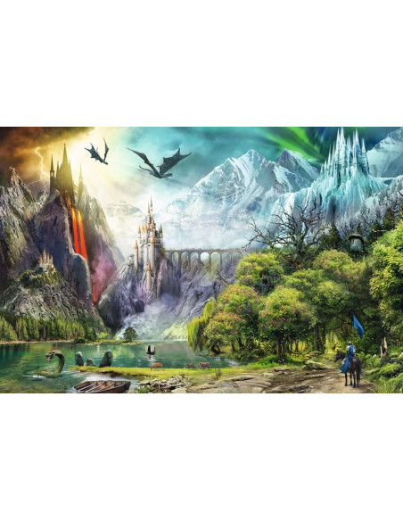Puzzle règne des dragons 3000p