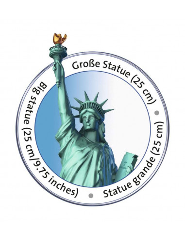 Puzzle 3D Statue de la Liberté Ravensburger - 108 pièces