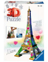 Puzzle 3D Tour Eiffel Love Edition - 216 pièces