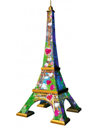 Puzzle 3D Tour Eiffel Love Edition - 216 pièces