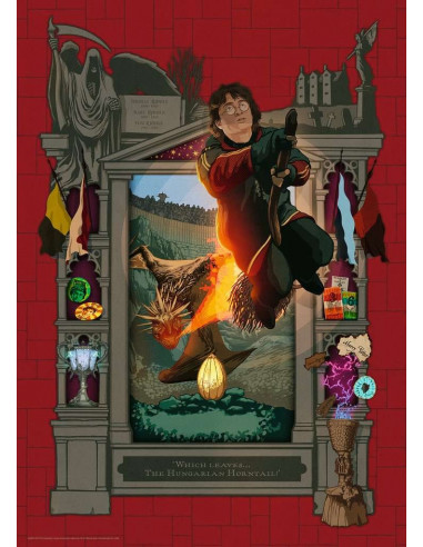 Puzzle Harry Potter MinaLima 1000p
