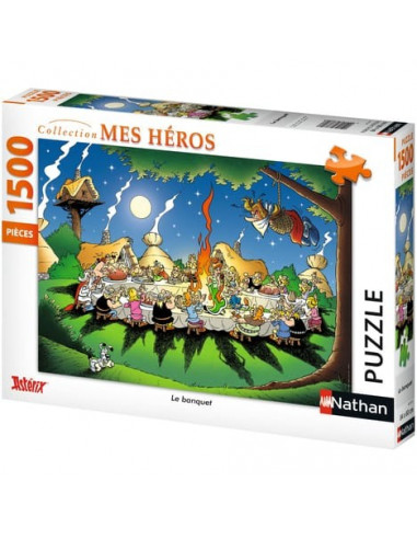 Puzzle Astérix Le banquet - 1500 pièces