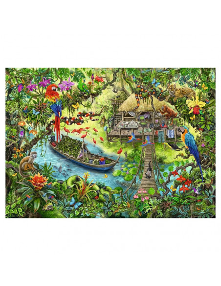 Escape puzzle Kids - Un safari dans la jungle