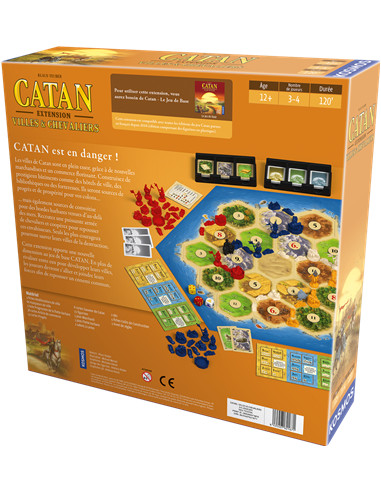 Catan extension ville et chevalier