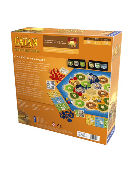 Catan extension ville et chevalier