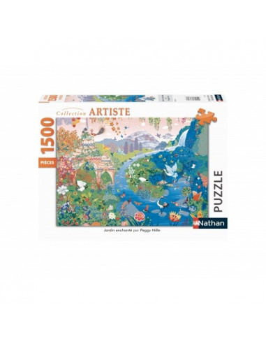Puzzle jardin enchanté