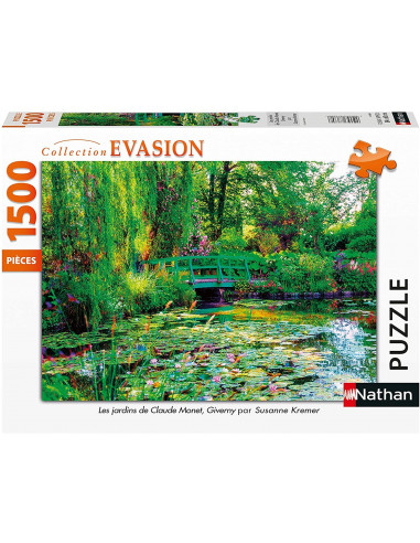 Puzzle Jardin Giverny 1500p