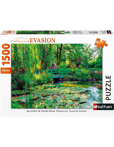 Puzzle Jardin Giverny 1500p