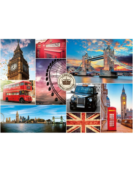 Puzzle Visite Londres 1000p