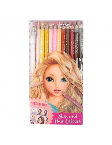 Crayons de couleur Topmodel