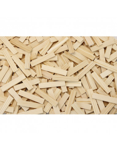 Batibloc classic 100 planchettes en bois massif