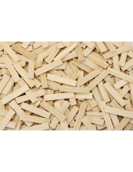Batibloc classic 100 planchettes en bois massif