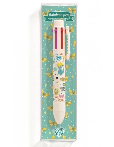 Marqueur-stylos 6 couleurs elodie