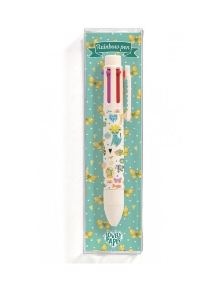 Marqueur-stylos 6 couleurs elodie