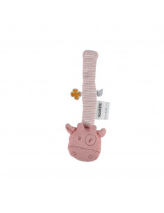 Nouky attache-sucette rose 2