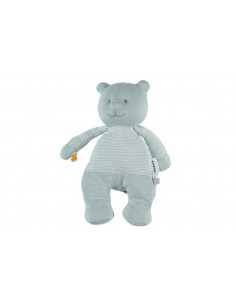 Peluche coton bio Nouky 25cm mint