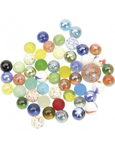 Bonbonnière de billes assorties            
