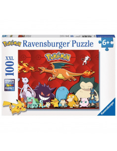 Puzzle Pokémon 100 pièces XXL - Mes Pokémon préférés