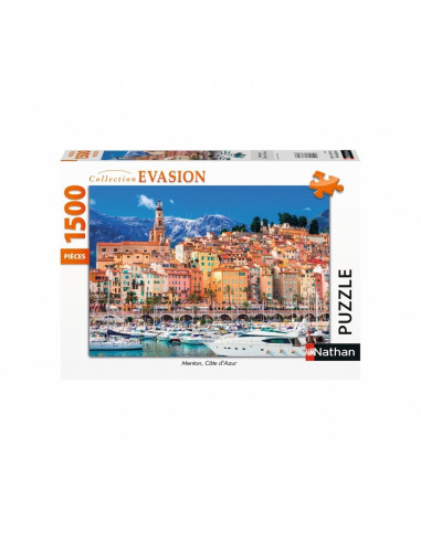Puzzle N 1500 p - Menton, Côte d'Azur