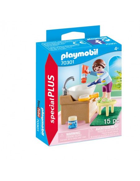 ENFANT AVEC LAVABO - SPECIAL PLUS - PLAYMOBIL 70301