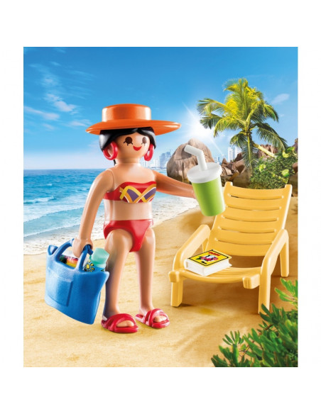 VACANCIERE AVEC TRANSAT - SPECIAL PLUS - PLAYMOBIL 70300
