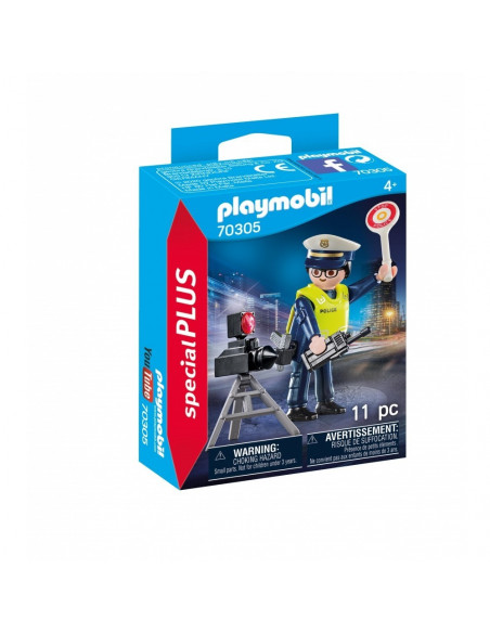 POLICIER AVEC RADAR - SPECIAL PLUS - PLAYMOBIL 703305