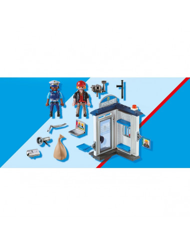BUREAU DE POLICE - STARTER PACK - PLAYMOBIL 70498