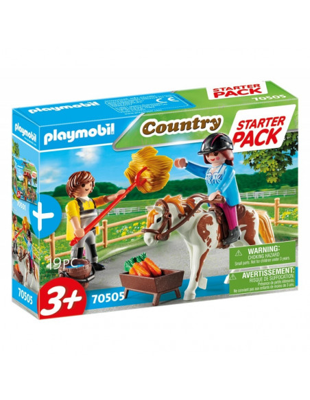 CAVALIERE ET PALEFRENIER - STARTER PACK - PLAYMOBIL 70505