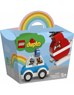 Helic pompier vehicule police duplo