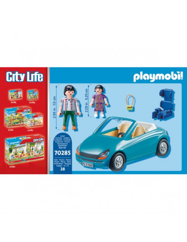 Papa + enfant et cabriolet