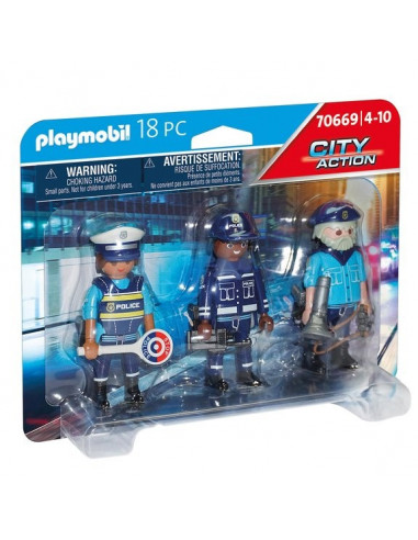 Police equipe de policiers - 70669