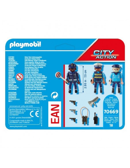 Police equipe de policiers - 70669