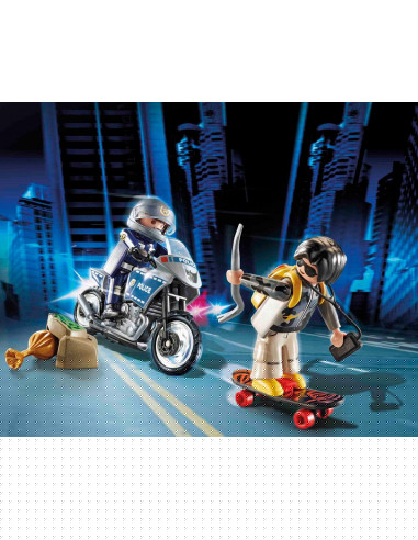 Starter pack motard de police - 70502