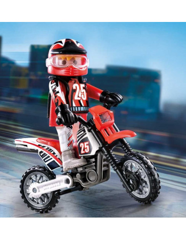 Pilote de motocross
