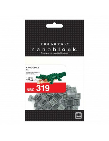 Crocodile nanoblock