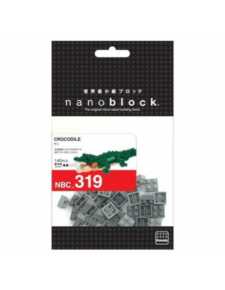 Crocodile nanoblock