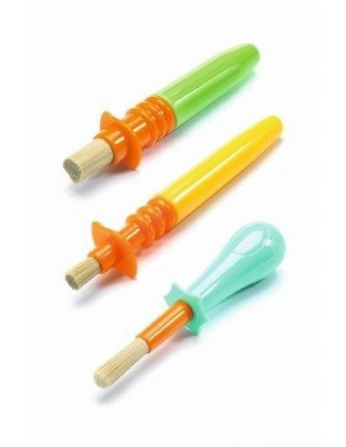 3 pinceaux malins