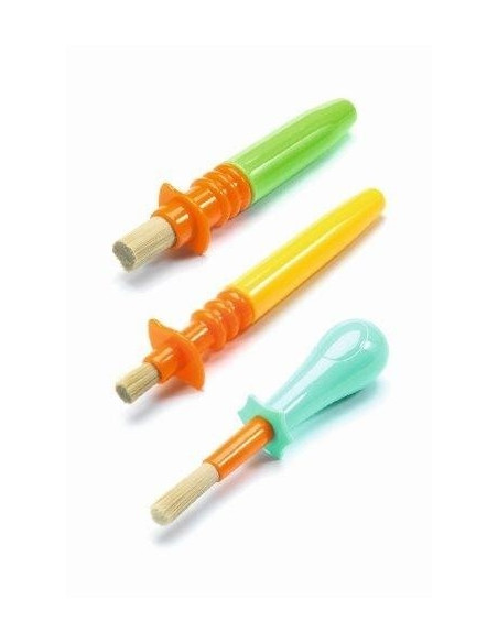 3 pinceaux malins