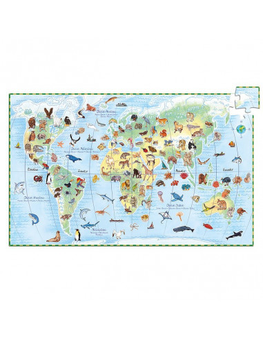 Animaux du monde 100pcs