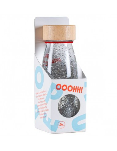 Bouteille sensorielle argent - Petit Boum