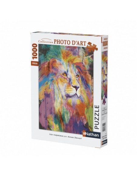 LION MAJESTUEUX PAR AIMEE STEWART