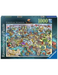 EUROPEAN WONDERS 1000 PIECES