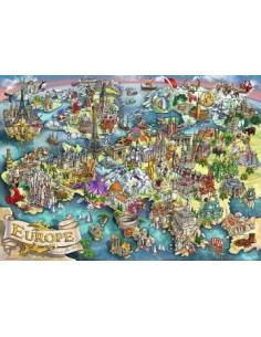 EUROPEAN WONDERS 1000 PIECES 2