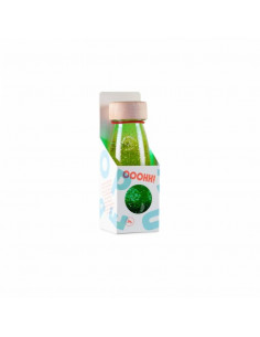 Bouteille sensorielle verte liquide 2