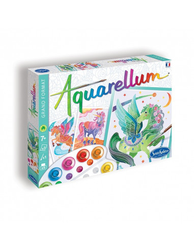 Aquarellum "licornes & pégases"