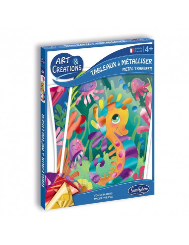 Art & créations tableaux a metaliser - fonds marins 2019