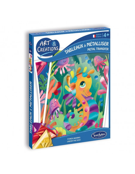 Art & créations tableaux a metaliser - fonds marins 2019