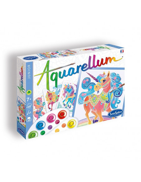 Aquarellum junior "licornes"