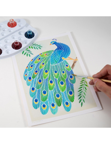 Aquarellum junior "dans le parc"